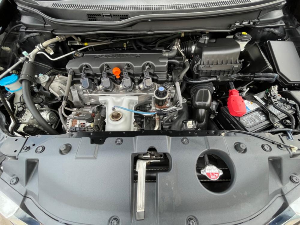 2015 Black /Black Honda Civic LX Sedan CVT (19XFB2F56FE) with an 1.8L L4 SOHC 16V engine, Continuously Variable Transmission transmission, located at 1501 West 15th St., Houston, 77008, (713) 869-2925, 29.797941, -95.411789 - Photo #13
