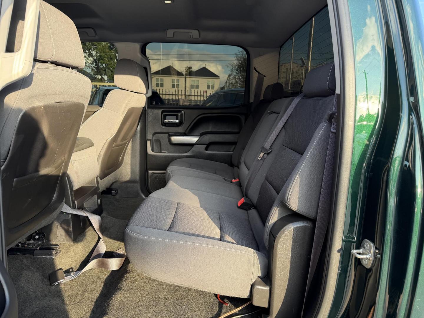 2014 Green /Black Chevrolet Silverado 1500 1LT Crew Cab 2WD (3GCPCREH2EG) with an 4.3L V6 OHV 12V engine, 6-Speed Automatic transmission, located at 1501 West 15th St., Houston, 77008, (713) 869-2925, 29.797941, -95.411789 - Photo#7