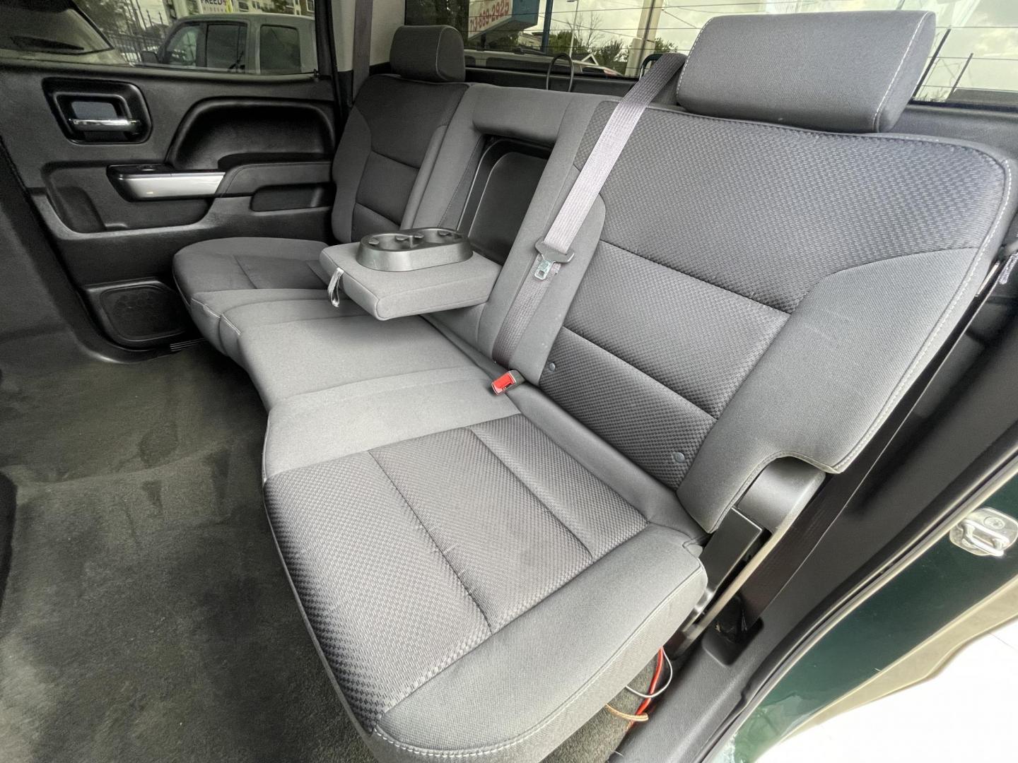 2014 Green /Black Chevrolet Silverado 1500 1LT Crew Cab 2WD (3GCPCREH2EG) with an 4.3L V6 OHV 12V engine, 6-Speed Automatic transmission, located at 1501 West 15th St., Houston, 77008, (713) 869-2925, 29.797941, -95.411789 - Photo#15