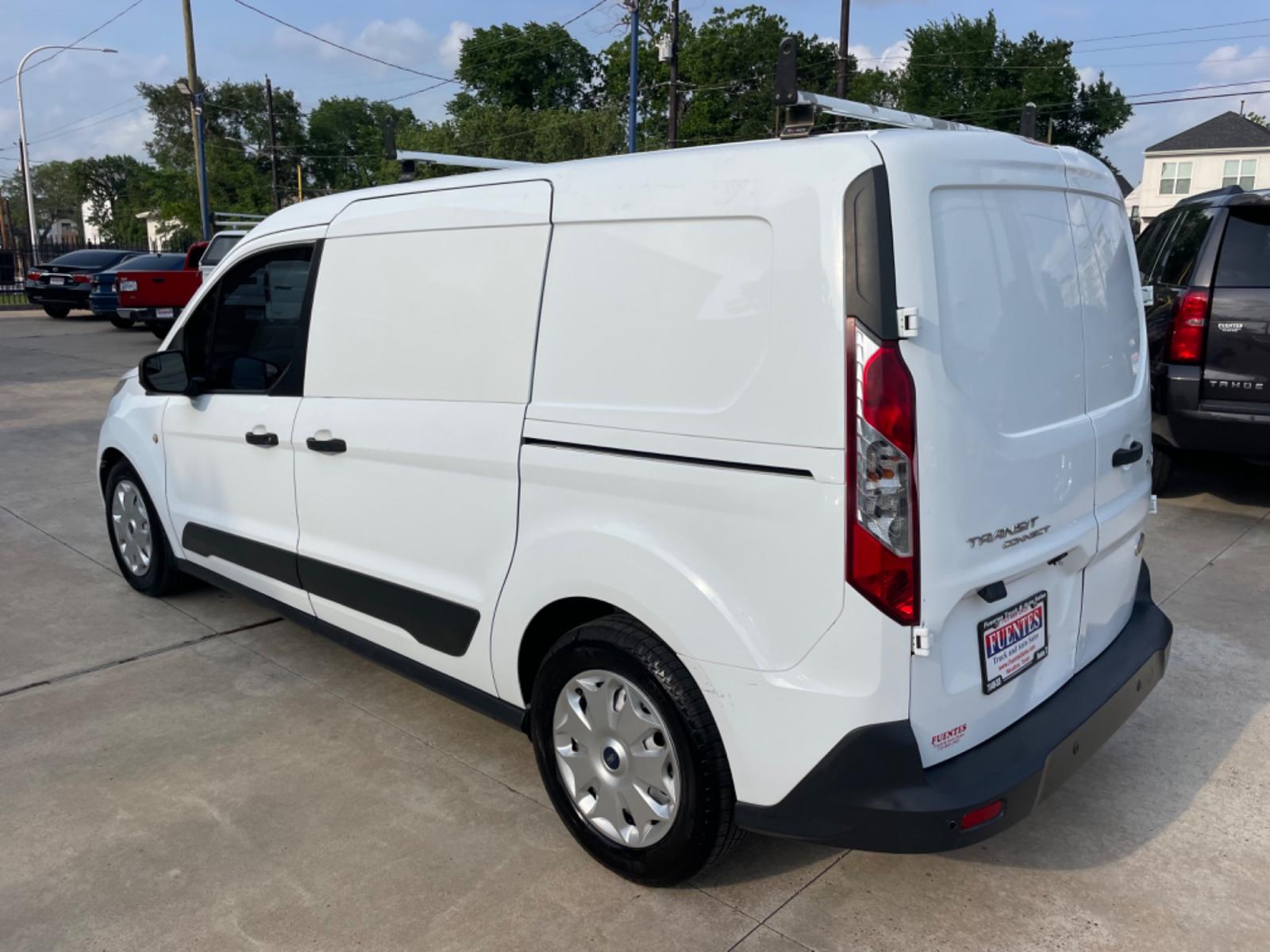 2014 White /Black Ford Transit Connect XLT LWB (NM0LS7F75E1) with an 2.5L L4 DOHC 16V engine, 6-Speed Automatic transmission, located at 1501 West 15th St., Houston, 77008, (713) 869-2925, 29.797941, -95.411789 - Photo #3