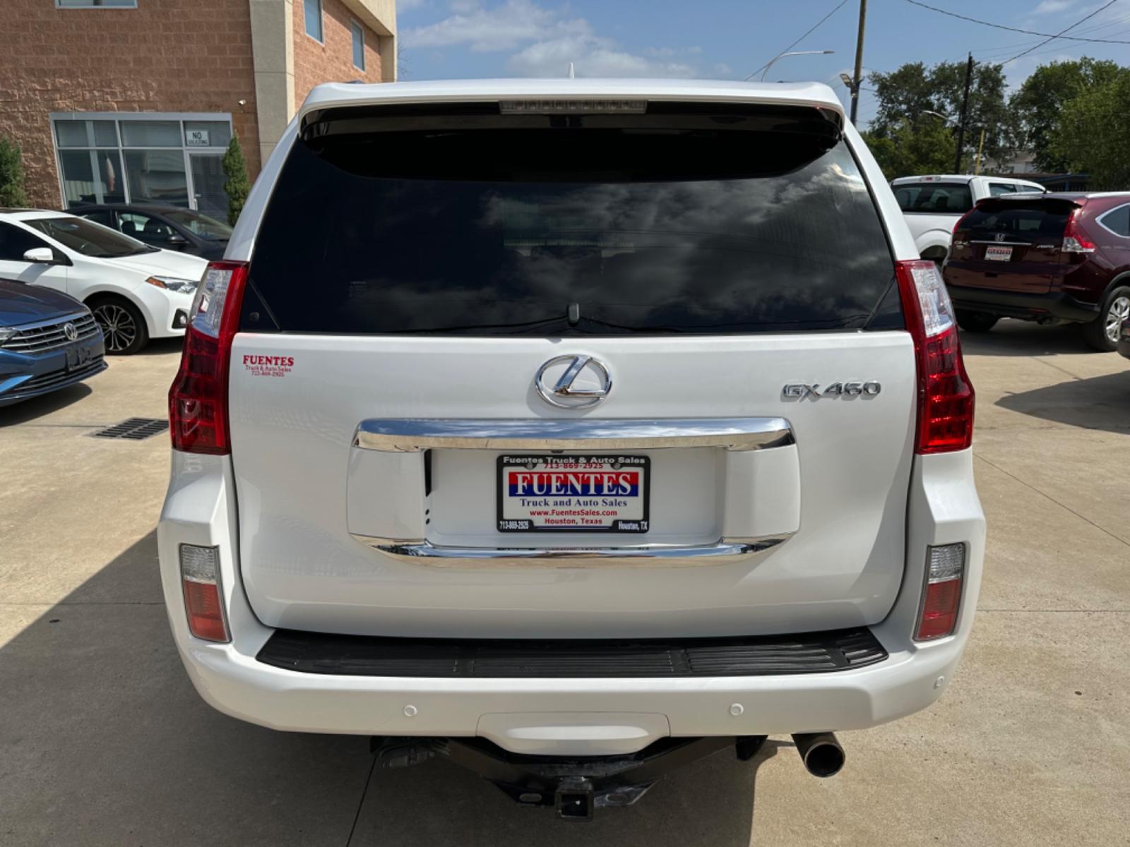 2011 White /Brown Lexus GX 460 Premium (JTJJM7FX3B5) with an 4.6L V8 DOHC 32V engine, 6-Speed Automatic transmission, located at 1501 West 15th St., Houston, 77008, (713) 869-2925, 29.797941, -95.411789 - Photo #4