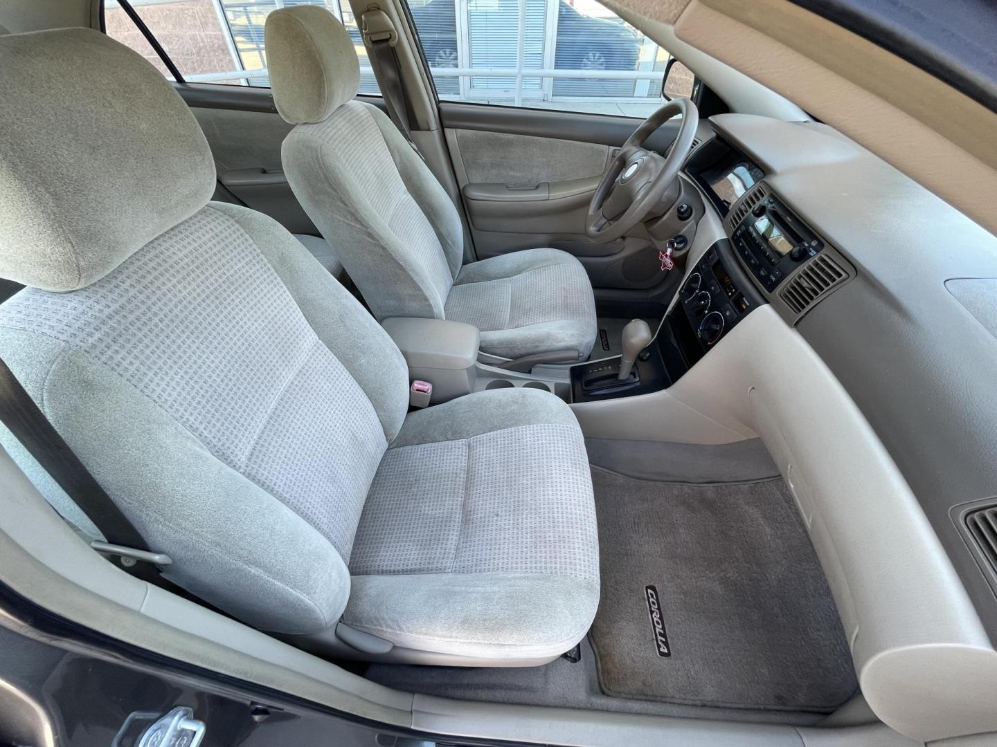 2008 Gray /Silver Toyota Corolla CE (1NXBR32E58Z) with an 1.8L L4 DOHC 16V engine, Automatic transmission, located at 1501 West 15th St., Houston, 77008, (713) 869-2925, 29.797941, -95.411789 - Photo#7