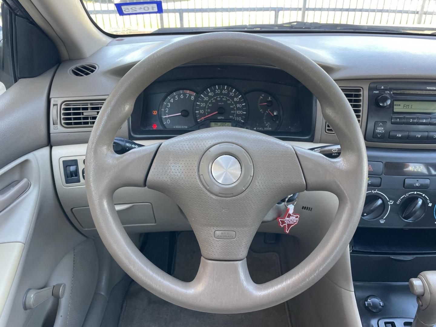 2008 Gray /Silver Toyota Corolla CE (1NXBR32E58Z) with an 1.8L L4 DOHC 16V engine, Automatic transmission, located at 1501 West 15th St., Houston, 77008, (713) 869-2925, 29.797941, -95.411789 - Photo#10