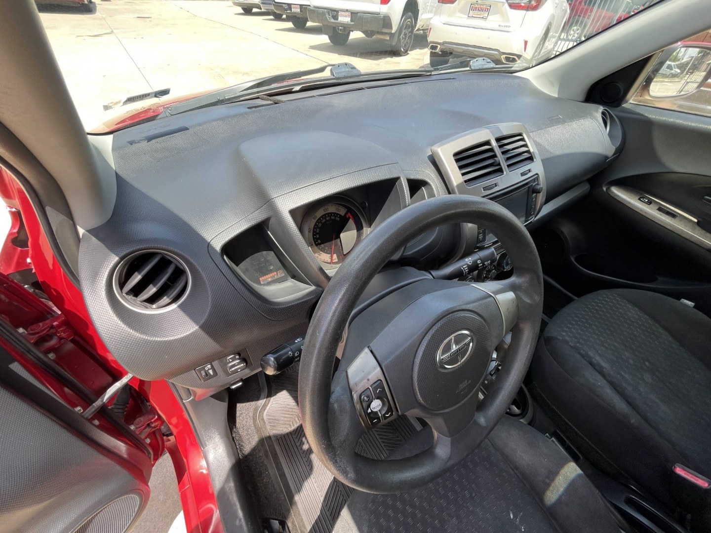 2014 Red /Black Scion xD 5-Door Hatchback 4-Spd AT (JTKKUPB47E1) with an 1.8L L4 DOHC16V engine, 4-Speed Automatic transmission, located at 1501 West 15th St., Houston, 77008, (713) 869-2925, 29.797941, -95.411789- Photo#10