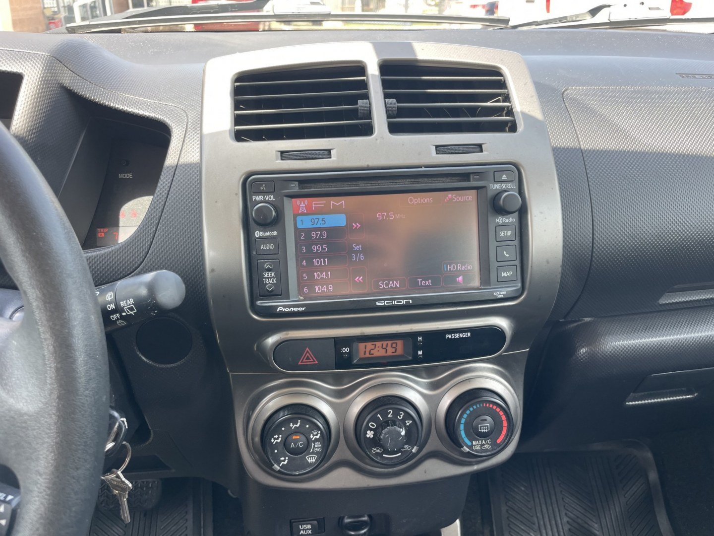 2014 Red /Black Scion xD 5-Door Hatchback 4-Spd AT (JTKKUPB47E1) with an 1.8L L4 DOHC16V engine, 4-Speed Automatic transmission, located at 1501 West 15th St., Houston, 77008, (713) 869-2925, 29.797941, -95.411789- Photo#13