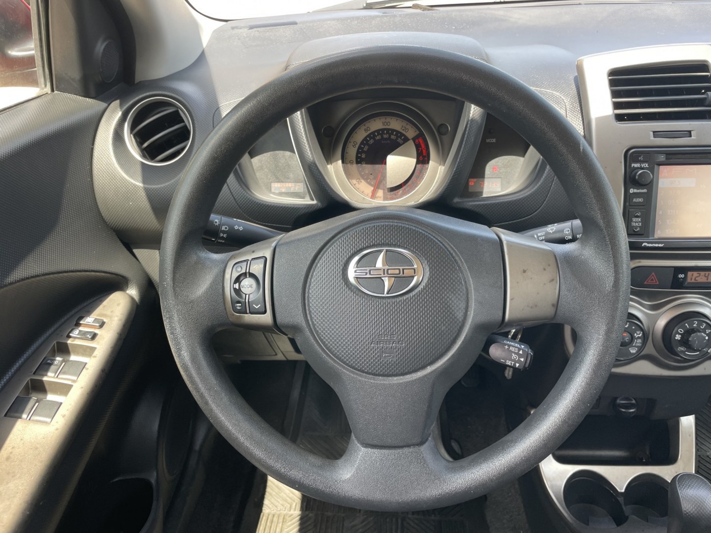2014 Red /Black Scion xD 5-Door Hatchback 4-Spd AT (JTKKUPB47E1) with an 1.8L L4 DOHC16V engine, 4-Speed Automatic transmission, located at 1501 West 15th St., Houston, 77008, (713) 869-2925, 29.797941, -95.411789- Photo#14