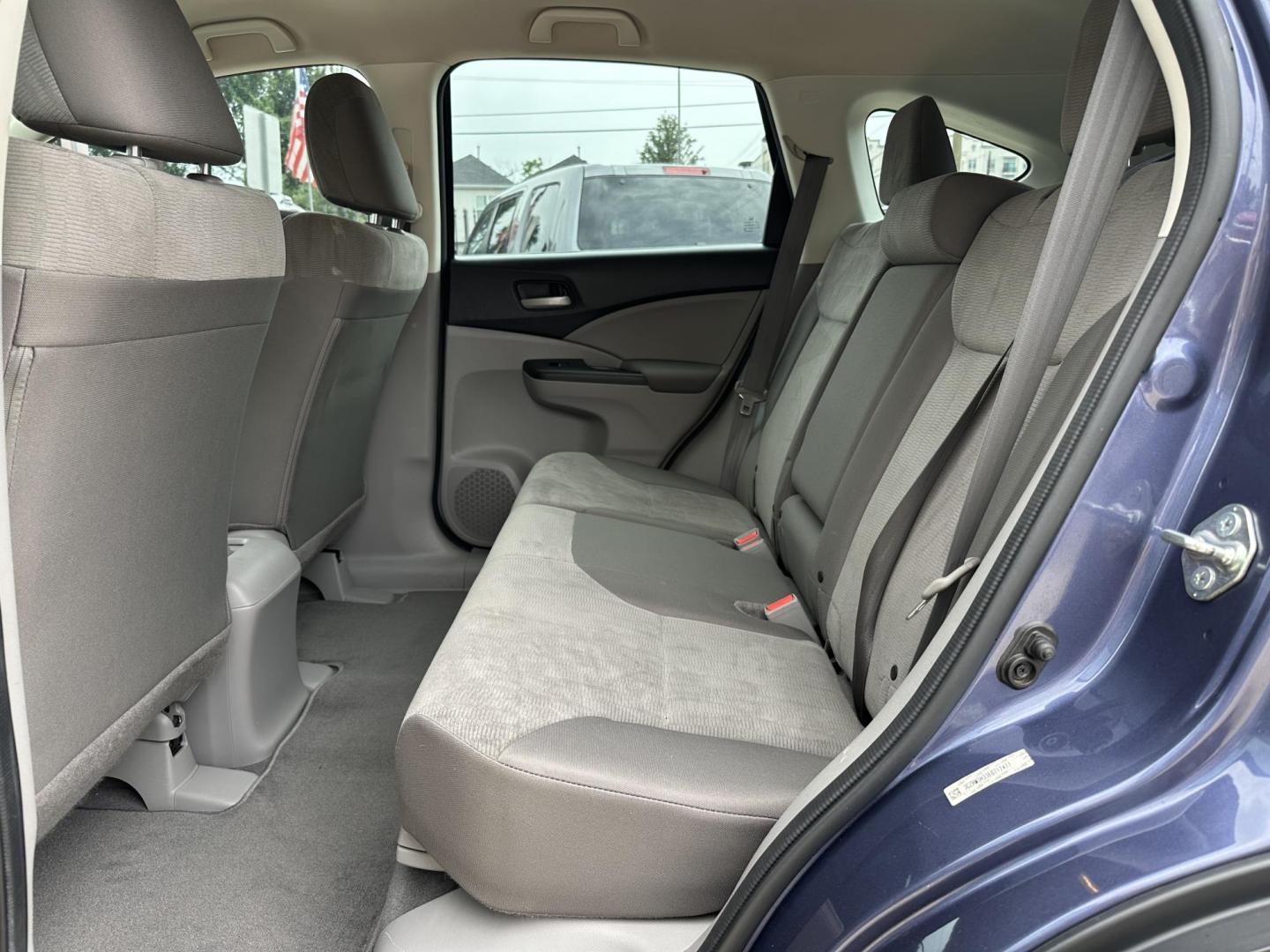 2014 Blue /Silver Honda CR-V LX 2WD 5-Speed AT (3CZRM3H33EG) with an 2.4L L4 DOHC 16V engine, 5-Speed Automatic transmission, located at 1501 West 15th St., Houston, 77008, (713) 869-2925, 29.797941, -95.411789 - Photo#7