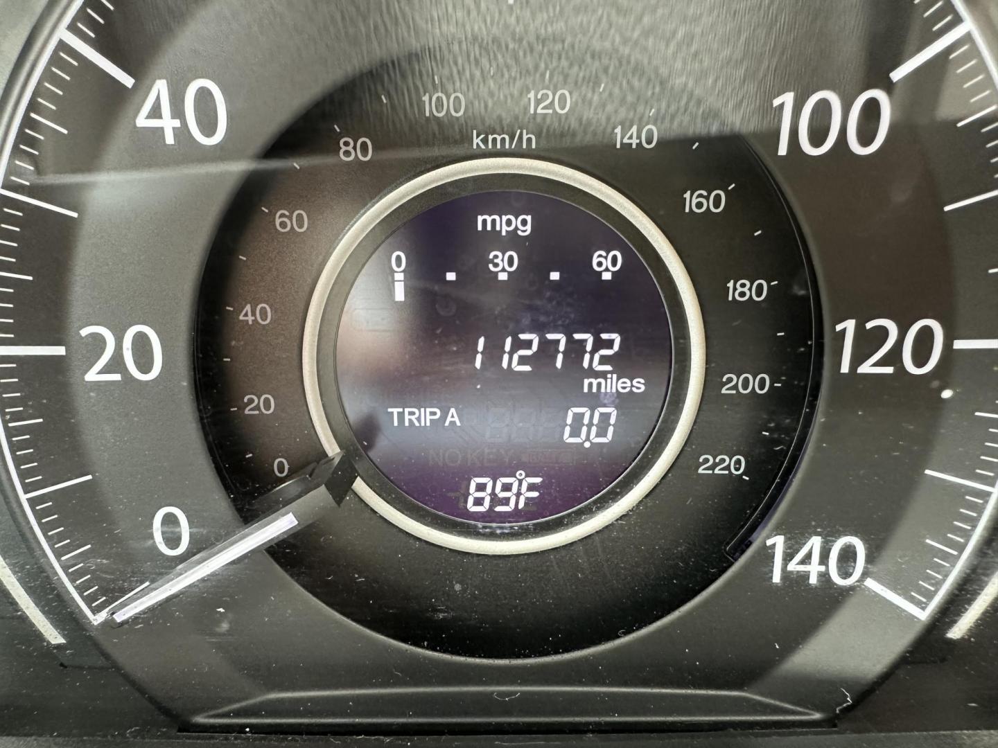 2014 Blue /Silver Honda CR-V LX 2WD 5-Speed AT (3CZRM3H33EG) with an 2.4L L4 DOHC 16V engine, 5-Speed Automatic transmission, located at 1501 West 15th St., Houston, 77008, (713) 869-2925, 29.797941, -95.411789 - Photo#9
