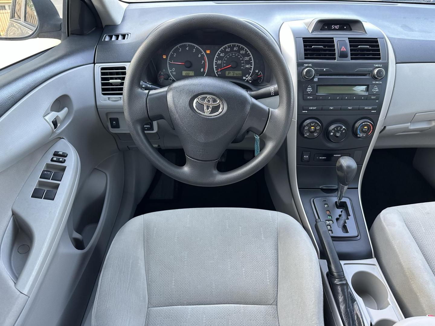 2013 Silver /Silver Toyota Corolla LE 4-Speed AT (5YFBU4EE4DP) with an 1.8L L4 DOHC 16V engine, 4-Speed Automatic transmission, located at 1501 West 15th St., Houston, 77008, (713) 869-2925, 29.797941, -95.411789 - Photo#7