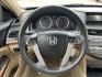 2012 White /Beige Honda Accord EX-L Sedan AT (1HGCP2F85CA) with an 2.4L L4 DOHC 16V engine, 5-Speed Automatic transmission, located at 1501 West 15th St., Houston, 77008, (713) 869-2925, 29.797941, -95.411789 - Photo#9