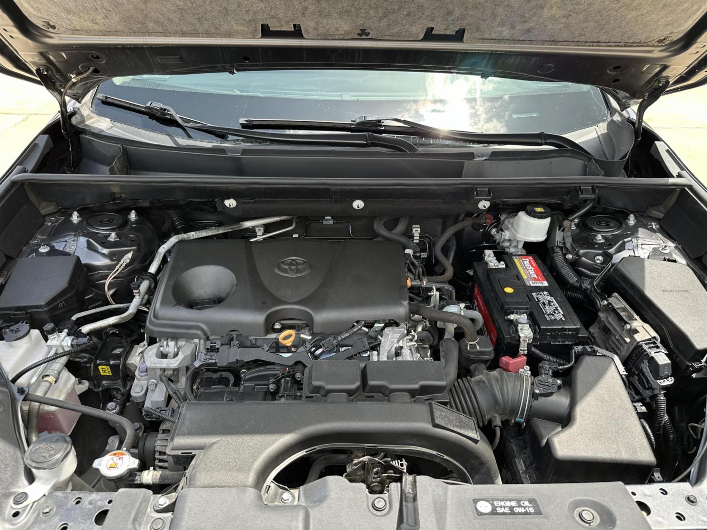 2021 Gray /Black Toyota RAV4 LE (2T3H1RFVXMC) with an 2.5L L4 DOHC 16V engine, 8A transmission, located at 1501 West 15th St., Houston, 77008, (713) 869-2925, 29.797941, -95.411789 - Photo#11