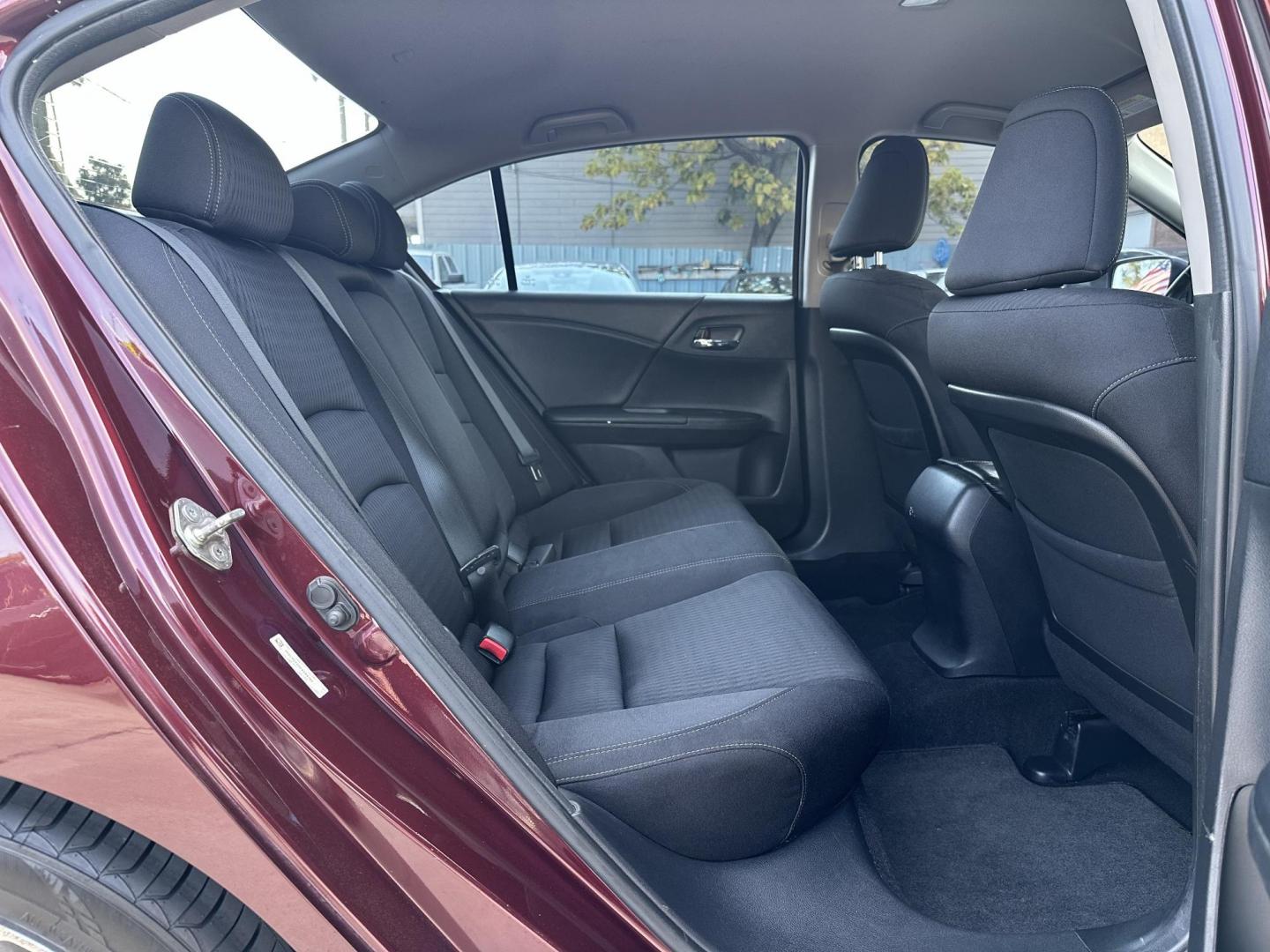 2014 Maroon /Black Honda Accord Sport Sedan CVT (1HGCR2F52EA) with an 2.4L L4 DOHC 16V engine, Continuously Variable Transmission transmission, located at 1501 West 15th St., Houston, 77008, (713) 869-2925, 29.797941, -95.411789 - Photo#5