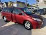 2017 Red /Silver Toyota Sienna LE 8-Passenger (5TDKZ3DC9HS) with an 3.5L V6 EFI DOHC 24V engine, 8A transmission, located at 1501 West 15th St., Houston, 77008, (713) 869-2925, 29.797941, -95.411789 - Photo#1