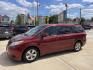 2017 Red /Silver Toyota Sienna LE 8-Passenger (5TDKZ3DC9HS) with an 3.5L V6 EFI DOHC 24V engine, 8A transmission, located at 1501 West 15th St., Houston, 77008, (713) 869-2925, 29.797941, -95.411789 - Photo#0
