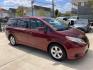 2017 Red /Silver Toyota Sienna LE 8-Passenger (5TDKZ3DC9HS) with an 3.5L V6 EFI DOHC 24V engine, 8A transmission, located at 1501 West 15th St., Houston, 77008, (713) 869-2925, 29.797941, -95.411789 - Photo#1