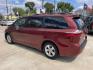 2017 Red /Silver Toyota Sienna LE 8-Passenger (5TDKZ3DC9HS) with an 3.5L V6 EFI DOHC 24V engine, 8A transmission, located at 1501 West 15th St., Houston, 77008, (713) 869-2925, 29.797941, -95.411789 - Photo#3