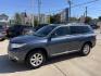 2011 Blue /Beige Toyota Highlander Base 2WD V6 (5TDZK3EH1BS) with an 3.5L V6 DOHC 24V engine, 5-Speed Automatic transmission, located at 1501 West 15th St., Houston, 77008, (713) 869-2925, 29.797941, -95.411789 - Photo#0