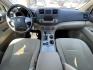 2011 Blue /Beige Toyota Highlander Base 2WD V6 (5TDZK3EH1BS) with an 3.5L V6 DOHC 24V engine, 5-Speed Automatic transmission, located at 1501 West 15th St., Houston, 77008, (713) 869-2925, 29.797941, -95.411789 - Photo#11