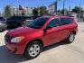 2011 Red /Silver Toyota RAV4 Base I4 2WD (2T3ZF4DV2BW) with an 2.4L L4 DOHC 16V engine, 4-Speed Automatic transmission, located at 1501 West 15th St., Houston, 77008, (713) 869-2925, 29.797941, -95.411789 - Photo#0