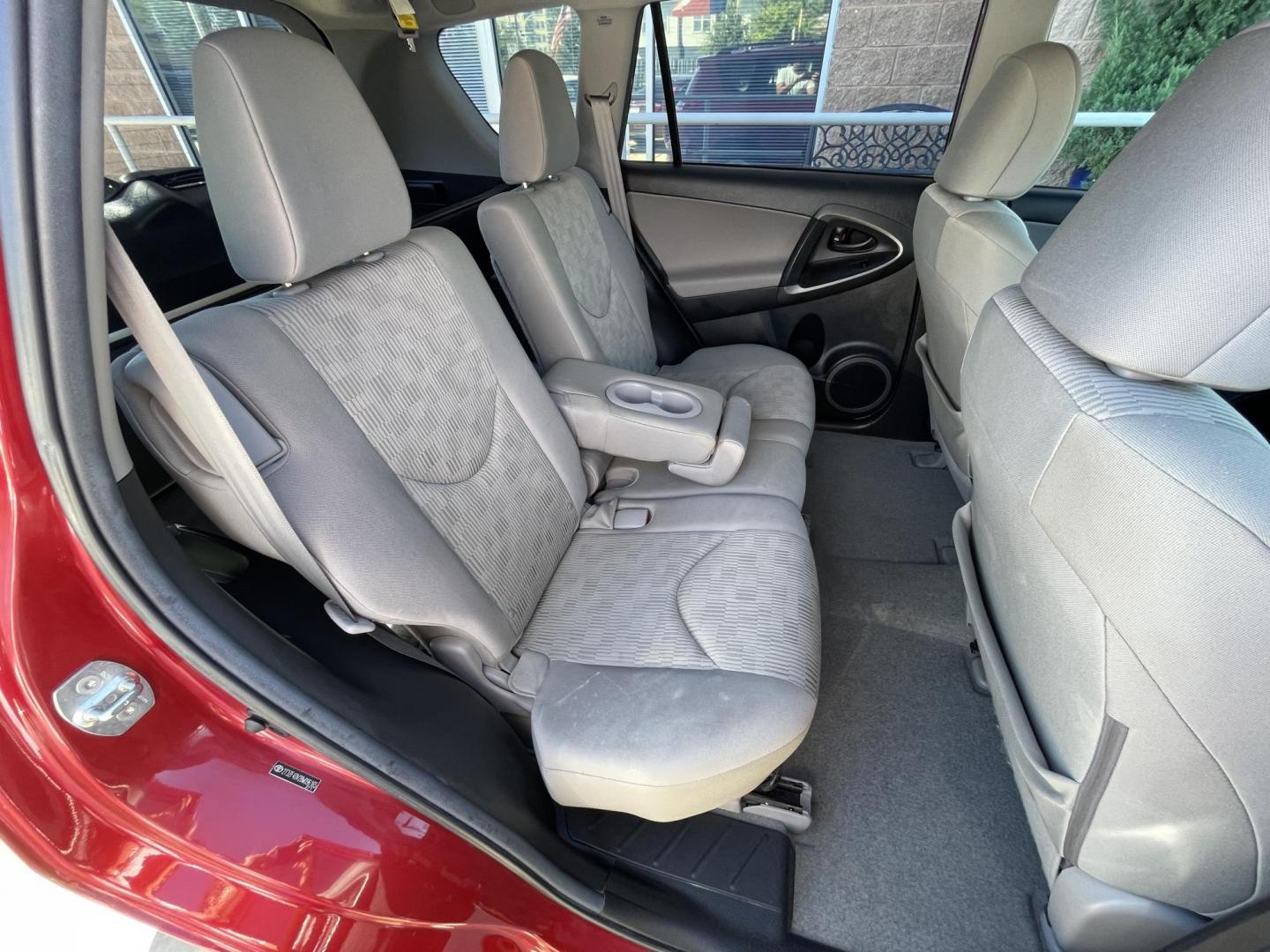 2011 Red /Silver Toyota RAV4 Base I4 2WD (2T3ZF4DV2BW) with an 2.4L L4 DOHC 16V engine, 4-Speed Automatic transmission, located at 1501 West 15th St., Houston, 77008, (713) 869-2925, 29.797941, -95.411789 - Photo#11
