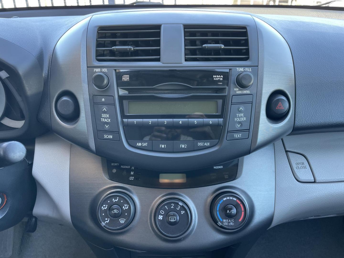 2011 Red /Silver Toyota RAV4 Base I4 2WD (2T3ZF4DV2BW) with an 2.4L L4 DOHC 16V engine, 4-Speed Automatic transmission, located at 1501 West 15th St., Houston, 77008, (713) 869-2925, 29.797941, -95.411789 - Photo#18
