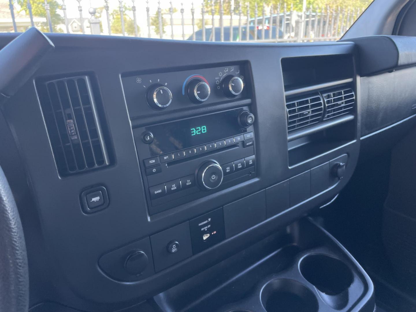 2014 Gray /Silver Chevrolet Express 3500 Cargo Extended (1GCZGUFG0E1) with an 6.0L V8 OHV 16V FFV engine, 6-Speed Automatic transmission, located at 1501 West 15th St., Houston, 77008, (713) 869-2925, 29.797941, -95.411789 - Photo#15