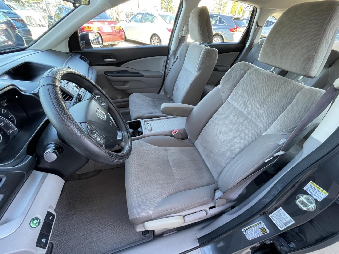 2014 Gray /Silver Honda CR-V LX 4WD 5-Speed AT (2HKRM4H38EH) with an 2.4L L4 DOHC 16V engine, 5-Speed Automatic transmission, located at 1501 West 15th St., Houston, 77008, (713) 869-2925, 29.797941, -95.411789 - Photo#9