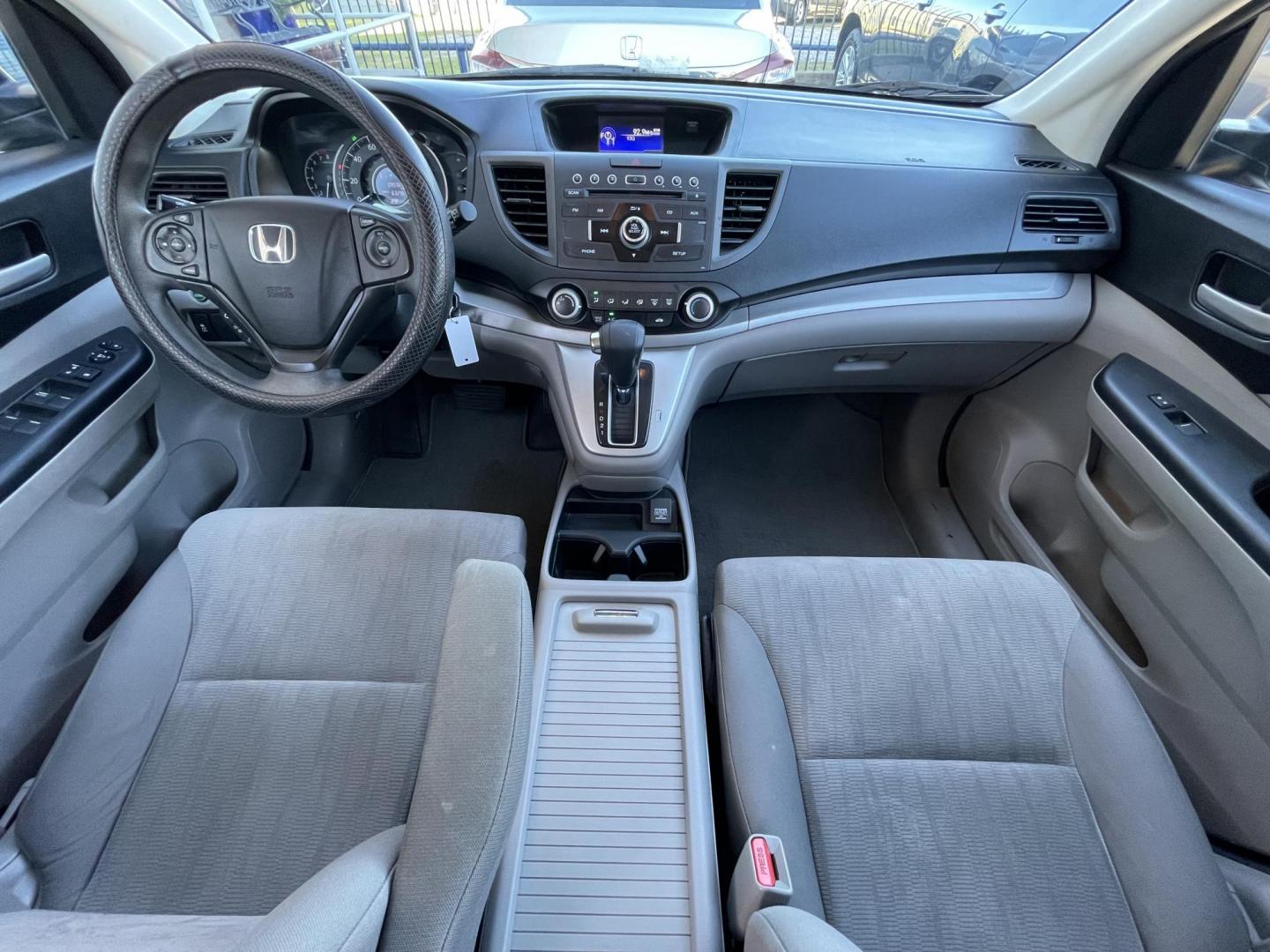2014 Gray /Silver Honda CR-V LX 4WD 5-Speed AT (2HKRM4H38EH) with an 2.4L L4 DOHC 16V engine, 5-Speed Automatic transmission, located at 1501 West 15th St., Houston, 77008, (713) 869-2925, 29.797941, -95.411789 - Photo#13