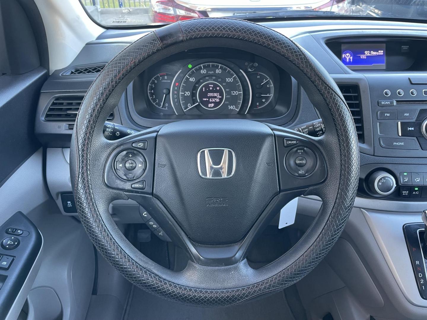 2014 Gray /Silver Honda CR-V LX 4WD 5-Speed AT (2HKRM4H38EH) with an 2.4L L4 DOHC 16V engine, 5-Speed Automatic transmission, located at 1501 West 15th St., Houston, 77008, (713) 869-2925, 29.797941, -95.411789 - Photo#14