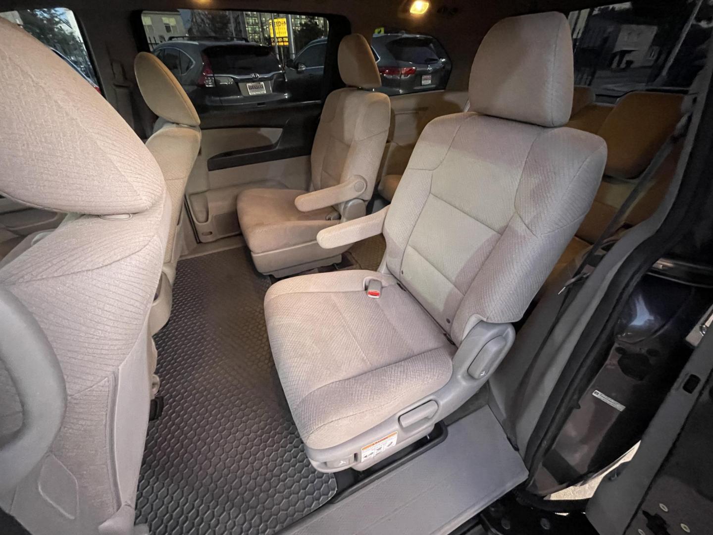 2016 Gray /Silver Honda Odyssey LX (5FNRL5H23GB) with an 3.5L V6 SOHC 24V engine, 6A transmission, located at 1501 West 15th St., Houston, 77008, (713) 869-2925, 29.797941, -95.411789 - Photo#7