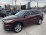 2015 Burgundy /Black Toyota Highlander Limited FWD V6 (5TDYKRFH9FS) with an 3.5L V6 DOHC 24V engine, 6-Speed Automatic transmission, located at 1501 West 15th St., Houston, 77008, (713) 869-2925, 29.797941, -95.411789 - Photo#0