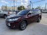 2019 Maroon /Tan Toyota Highlander XLE AWD V6 (5TDJZRFHXKS) with an 3.5L V6 DOHC 24V engine, 6A transmission, located at 1501 West 15th St., Houston, 77008, (713) 869-2925, 29.797941, -95.411789 - Photo#0