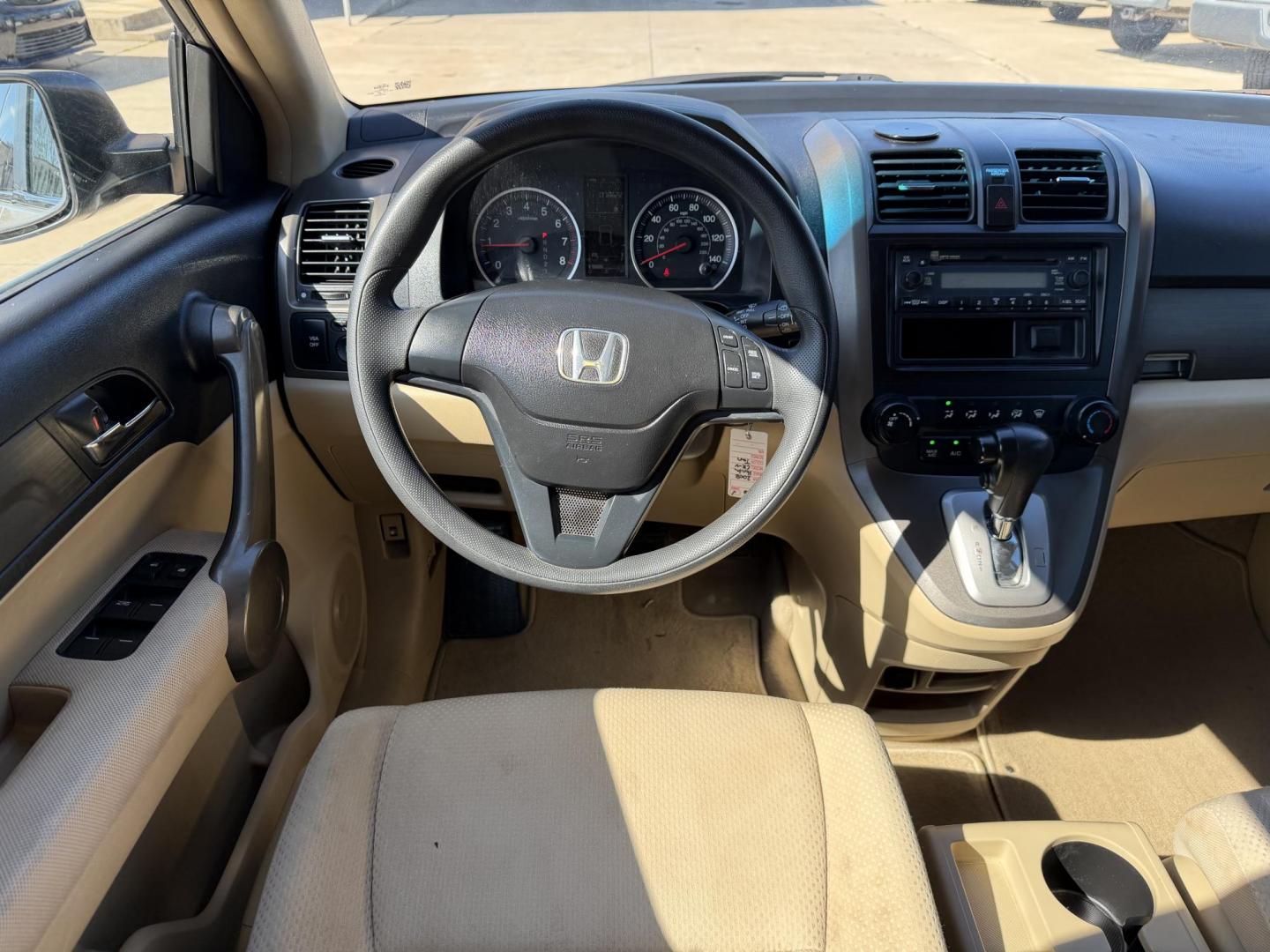 2008 Beige /Beige Honda CR-V LX 2WD AT (5J6RE38348L) with an 2.4L L4 DOHC 16V engine, 5-Speed Automatic Overdrive transmission, located at 1501 West 15th St., Houston, 77008, (713) 869-2925, 29.797941, -95.411789 - Photo#8