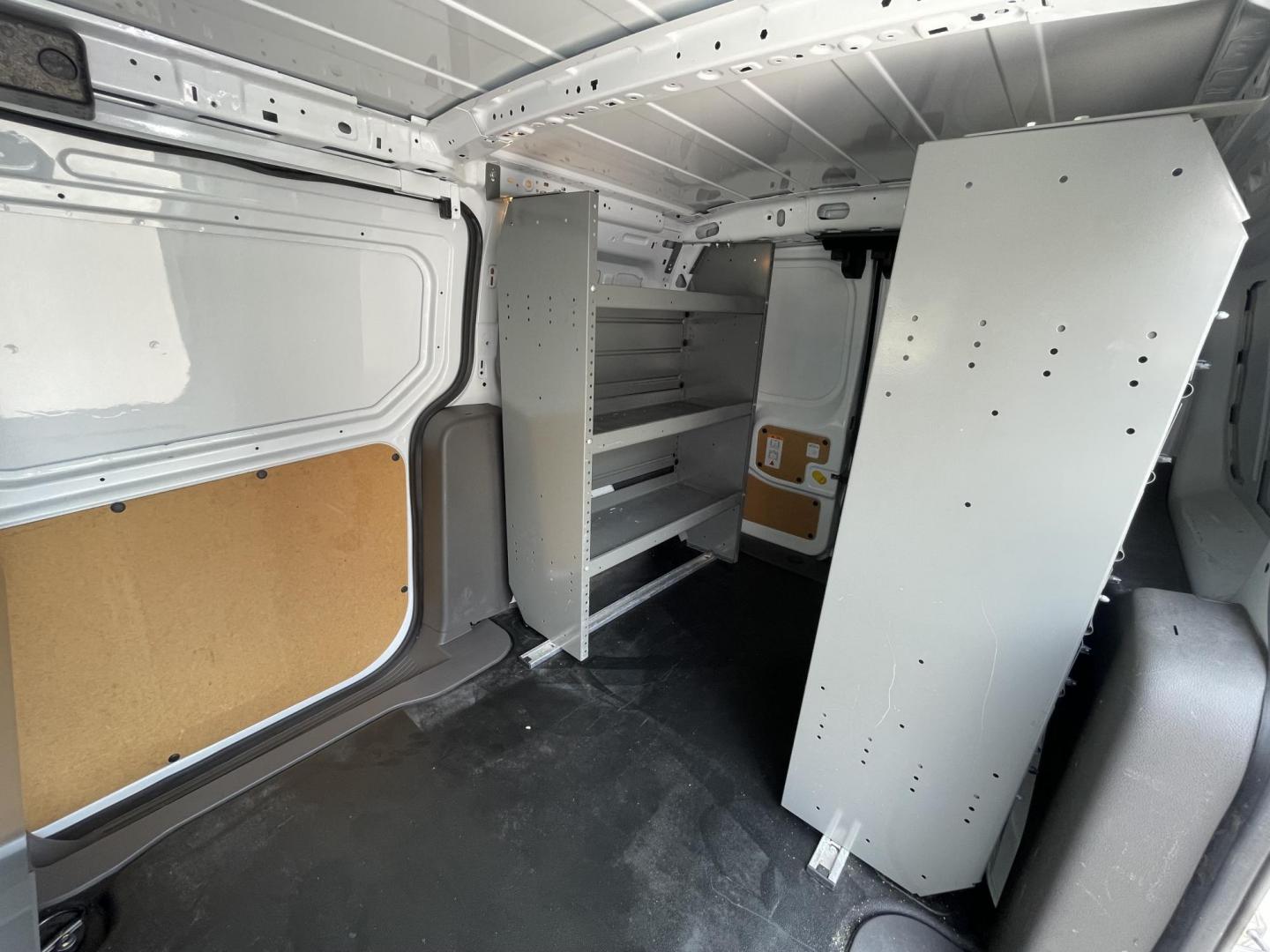 2021 White /Gray Ford Transit Connect Cargo Van XL LWB w/Rear 180 Degree Door (NM0LS7E20M1) with an 2.0L L4 DOHC 16V engine, 6A transmission, located at 1501 West 15th St., Houston, 77008, (713) 869-2925, 29.797941, -95.411789 - Photo#10