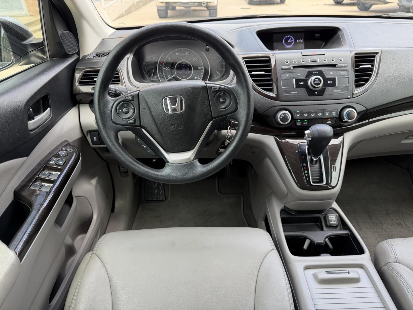 2012 Silver /Silver Honda CR-V EX 2WD 5-Speed AT (2HKRM3H59CH) with an 2.4L L4 DOHC 16V engine, 5-Speed Automatic transmission, located at 1501 West 15th St., Houston, 77008, (713) 869-2925, 29.797941, -95.411789 - Photo#8