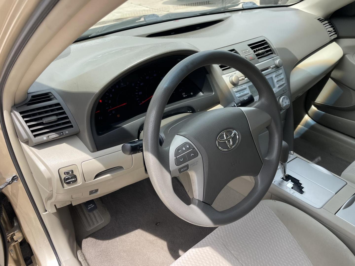 2011 Beige /Beige Toyota Camry LE 6-Spd AT (4T1BF3EK6BU) with an 2.5L L4 DOHC 16V engine, 6-Speed Automatic transmission, located at 1501 West 15th St., Houston, 77008, (713) 869-2925, 29.797941, -95.411789 - Photo#7