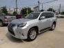 2015 Silver /Beige Lexus GX 460 Base (JTJBM7FX2F5) with an 4.6L V8 DOHC 32V engine, 6-Speed Automatic transmission, located at 1501 West 15th St., Houston, 77008, (713) 869-2925, 29.797941, -95.411789 - Photo#0