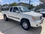 2005 White /Gray Toyota Tundra SR5 Access Cab 2WD (5TBRU34155S) with an 4.0L V6 DOHC 24V engine, Automatic transmission, located at 1501 West 15th St., Houston, 77008, (713) 869-2925, 29.797941, -95.411789 - Photo#1