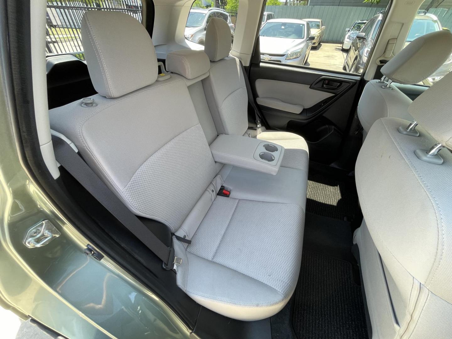 2014 Green /Silver Subaru Forester 2.5i Premium (JF2SJADC7EH) with an 2.5L H4 SOHC 16V engine, 6-Speed Automatic transmission, located at 1501 West 15th St., Houston, 77008, (713) 869-2925, 29.797941, -95.411789 - Photo#6