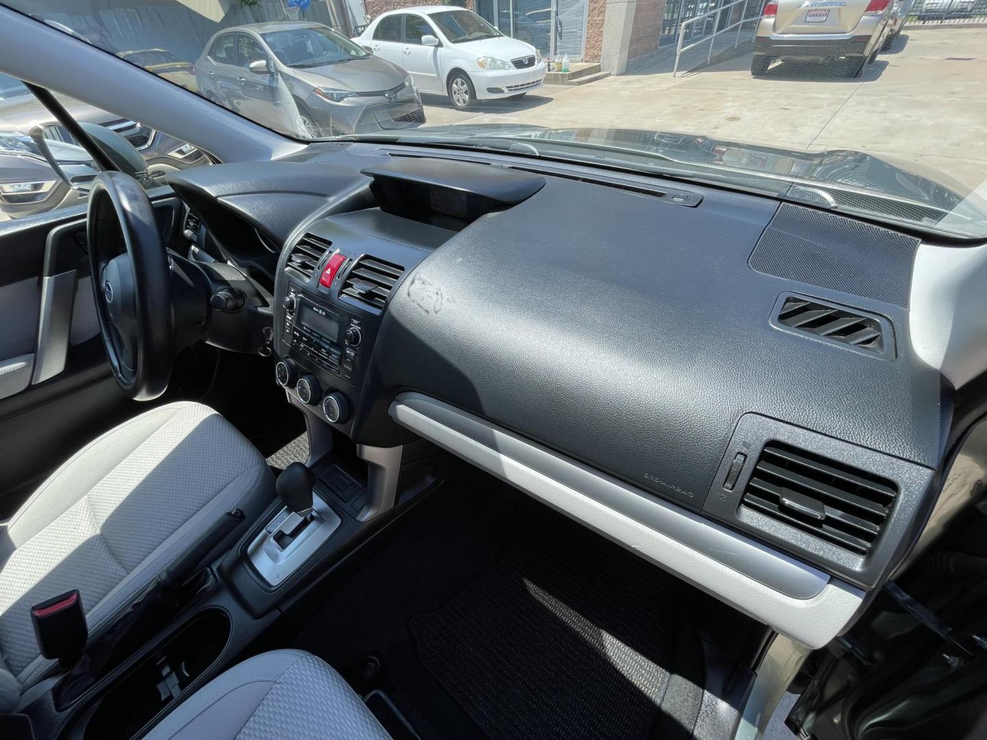 2014 Green /Silver Subaru Forester 2.5i Premium (JF2SJADC7EH) with an 2.5L H4 SOHC 16V engine, 6-Speed Automatic transmission, located at 1501 West 15th St., Houston, 77008, (713) 869-2925, 29.797941, -95.411789 - Photo#10