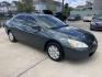 2004 Green /Beige Honda Accord LX sedan AT (3HGCM56384G) with an 2.4L L4 DOHC 16V engine, 5-Speed Automatic Overdrive transmission, located at 1501 West 15th St., Houston, 77008, (713) 869-2925, 29.797941, -95.411789 - Photo#1