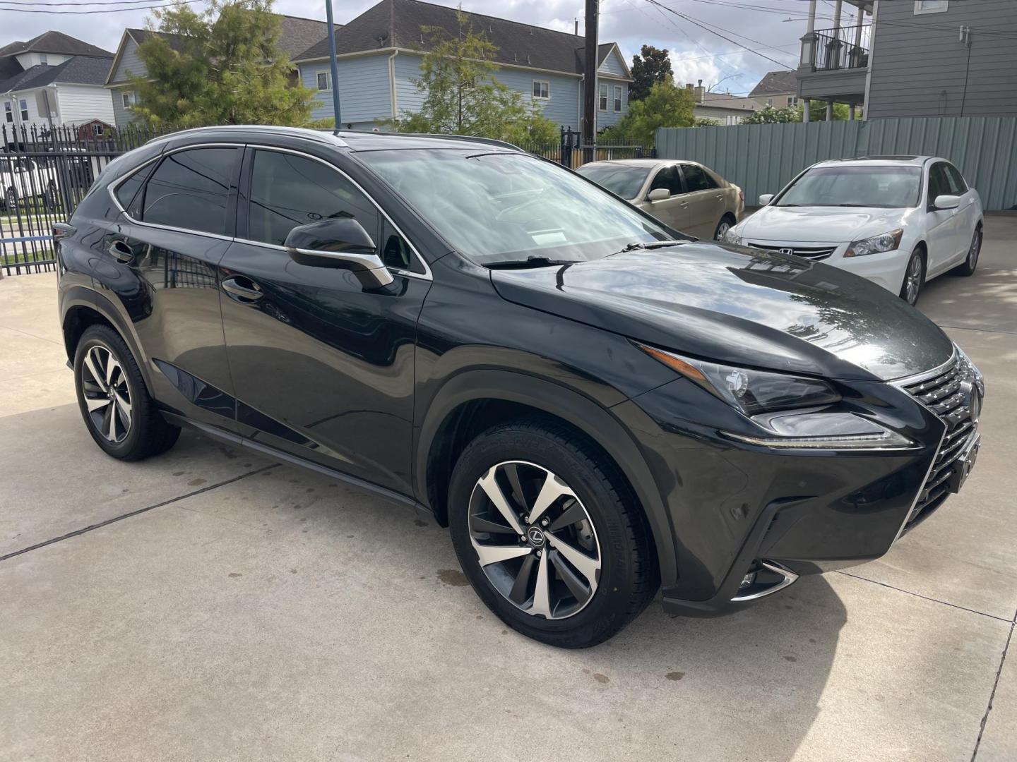 2018 Black /Black Lexus NX 300t FWD (JTJYARBZ9J2) with an 2.0L L4 DOHC 16V engine, 6A transmission, located at 1501 West 15th St., Houston, 77008, (713) 869-2925, 29.797941, -95.411789- Photo#1
