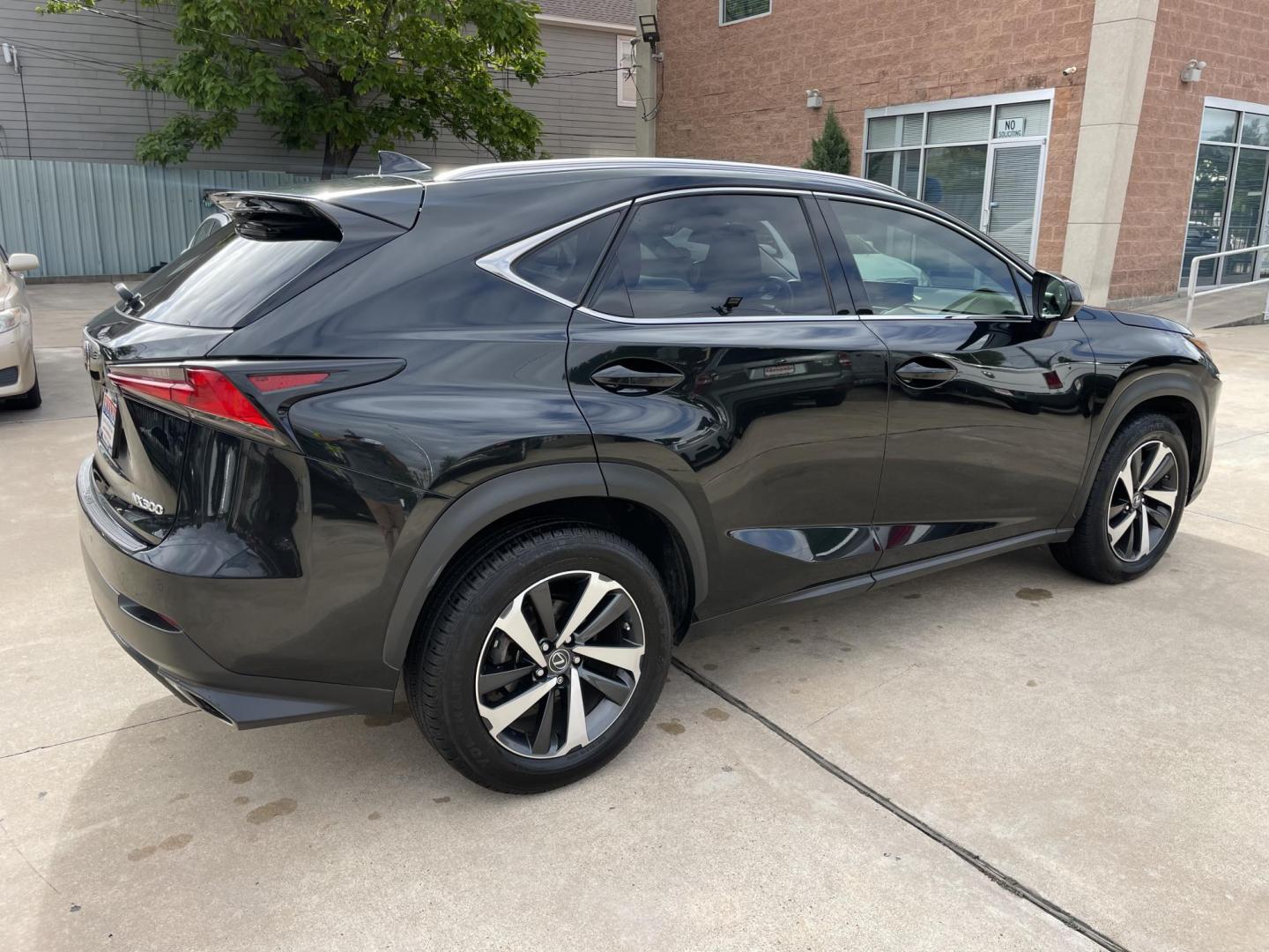2018 Black /Black Lexus NX 300t FWD (JTJYARBZ9J2) with an 2.0L L4 DOHC 16V engine, 6A transmission, located at 1501 West 15th St., Houston, 77008, (713) 869-2925, 29.797941, -95.411789- Photo#2