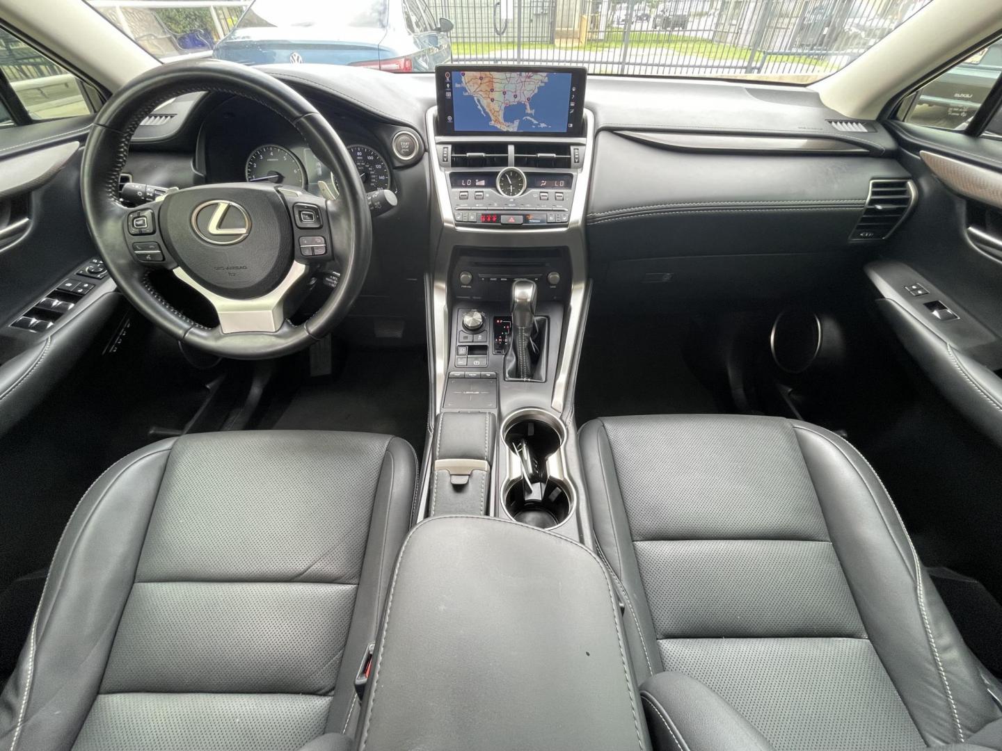 2018 Black /Black Lexus NX 300t FWD (JTJYARBZ9J2) with an 2.0L L4 DOHC 16V engine, 6A transmission, located at 1501 West 15th St., Houston, 77008, (713) 869-2925, 29.797941, -95.411789- Photo#16