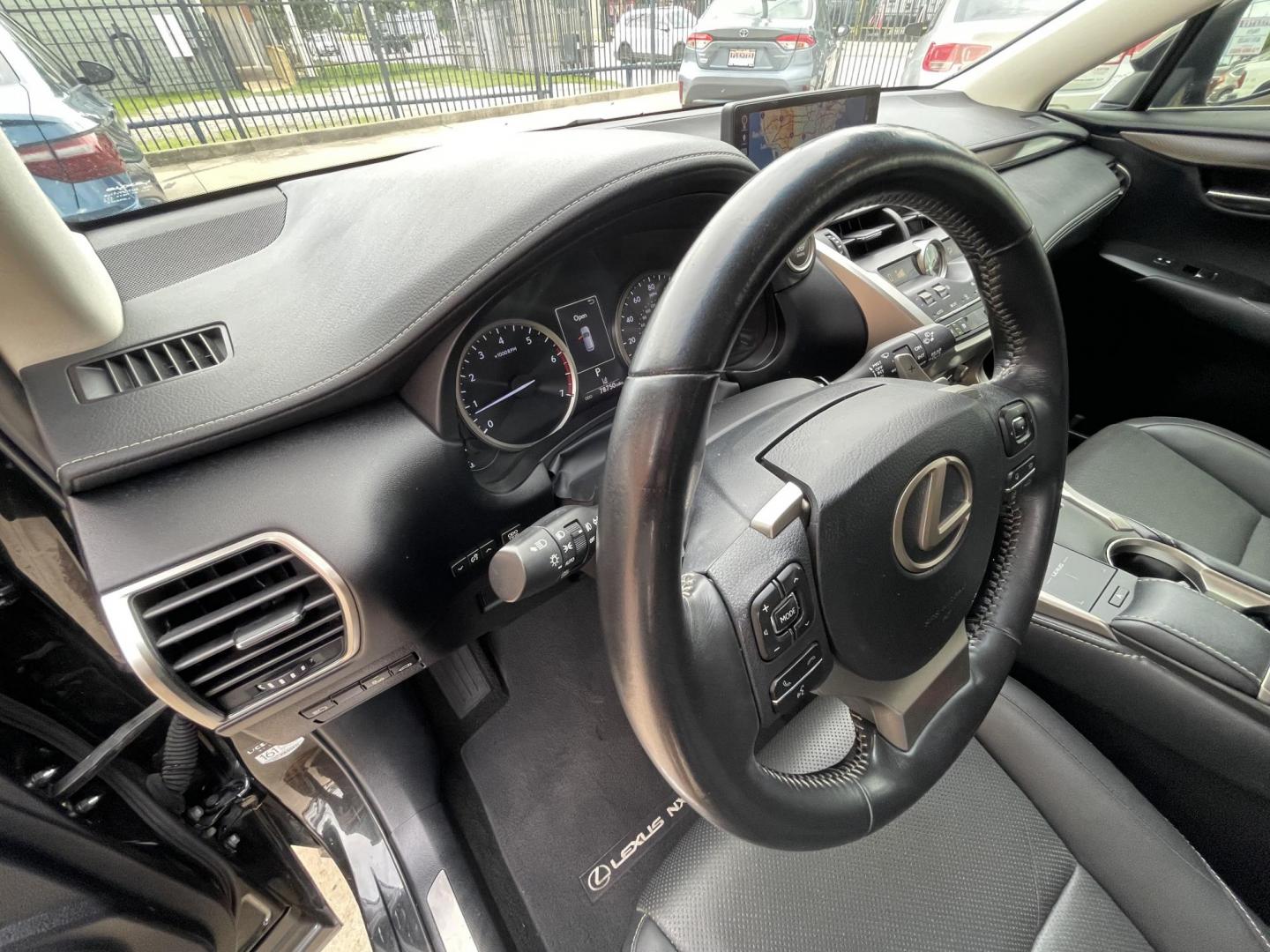 2018 Black /Black Lexus NX 300t FWD (JTJYARBZ9J2) with an 2.0L L4 DOHC 16V engine, 6A transmission, located at 1501 West 15th St., Houston, 77008, (713) 869-2925, 29.797941, -95.411789- Photo#22