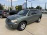 2004 Green /Silver Toyota Highlander V6 2WD with 3rd-Row Seat (JTEDP21A840) with an 3.3L V6 DOHC 24V engine, 5-Speed Automatic Overdrive transmission, located at 1501 West 15th St., Houston, 77008, (713) 869-2925, 29.797941, -95.411789 - Photo#0