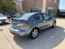 2010 Blue /Black Mazda MAZDA3 (JM1BL1SF6A1) with an 2.0 engine, Manual transmission, located at 1501 West 15th St., Houston, 77008, (713) 869-2925, 29.797941, -95.411789- Photo#3