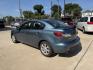 2010 Blue /Black Mazda MAZDA3 (JM1BL1SF6A1) with an 2.0 engine, Manual transmission, located at 1501 West 15th St., Houston, 77008, (713) 869-2925, 29.797941, -95.411789- Photo#5