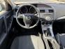 2010 Blue /Black Mazda MAZDA3 (JM1BL1SF6A1) with an 2.0 engine, Manual transmission, located at 1501 West 15th St., Houston, 77008, (713) 869-2925, 29.797941, -95.411789- Photo#10