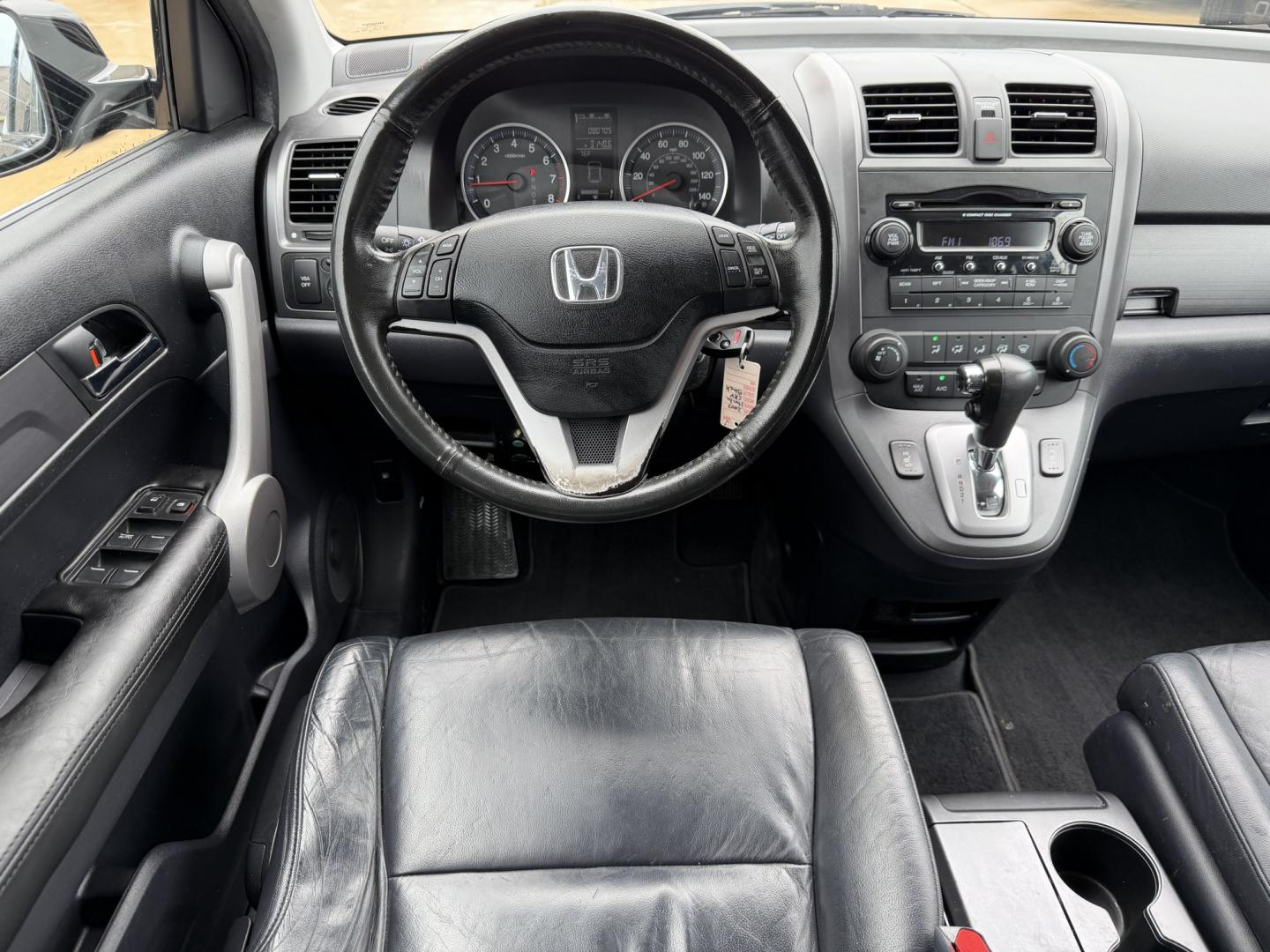 2007 Black /Black Honda CR-V EX-L 2WD AT (JHLRE387X7C) with an 2.4L L4 DOHC 16V engine, 5A OD transmission, located at 1501 West 15th St., Houston, 77008, (713) 869-2925, 29.797941, -95.411789- Photo#13